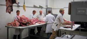 Custom Meat Processing in action at Showalter's Country Meats