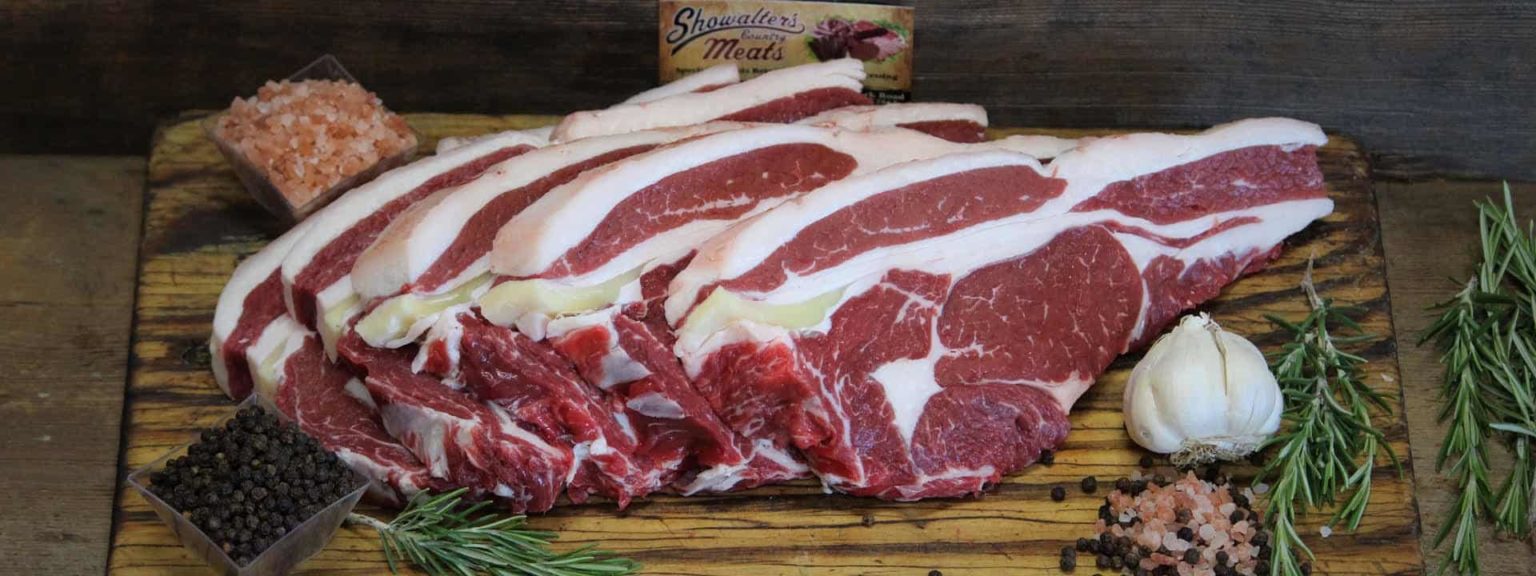 Buy Whole or Half GrainFed Beef Showalter's Country Meats