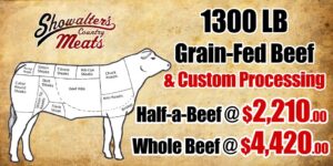 Buy Whole or Half Grain-Fed Beef | Showalter's Country Meats